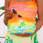 Kulani Kinis Kulani Kinis Bahama Breeze Beach Pouch POUCH101-BAHB Kulani Kinis Bahama Breeze Beach Pouch Splash Swimwear Bags 840522525304
