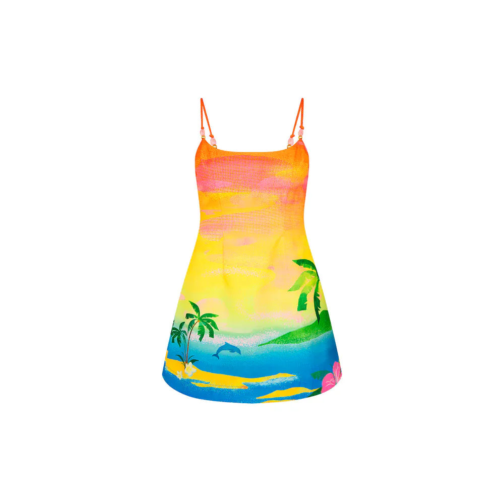 Kulani Kinis Kulani Kinis Bahama Breeze Summer Mini Dress Kulani Kinis Bahama Breeze Summer Mini Dress Splash Swimwear Dresses