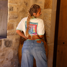 Kulani Kinis Kulani Kinis Boyfriend Bind Tee - Island Illusion Kulani Kinis Boyfriend Bind Tee - Island Illusion Splash Swimwear T-shirt