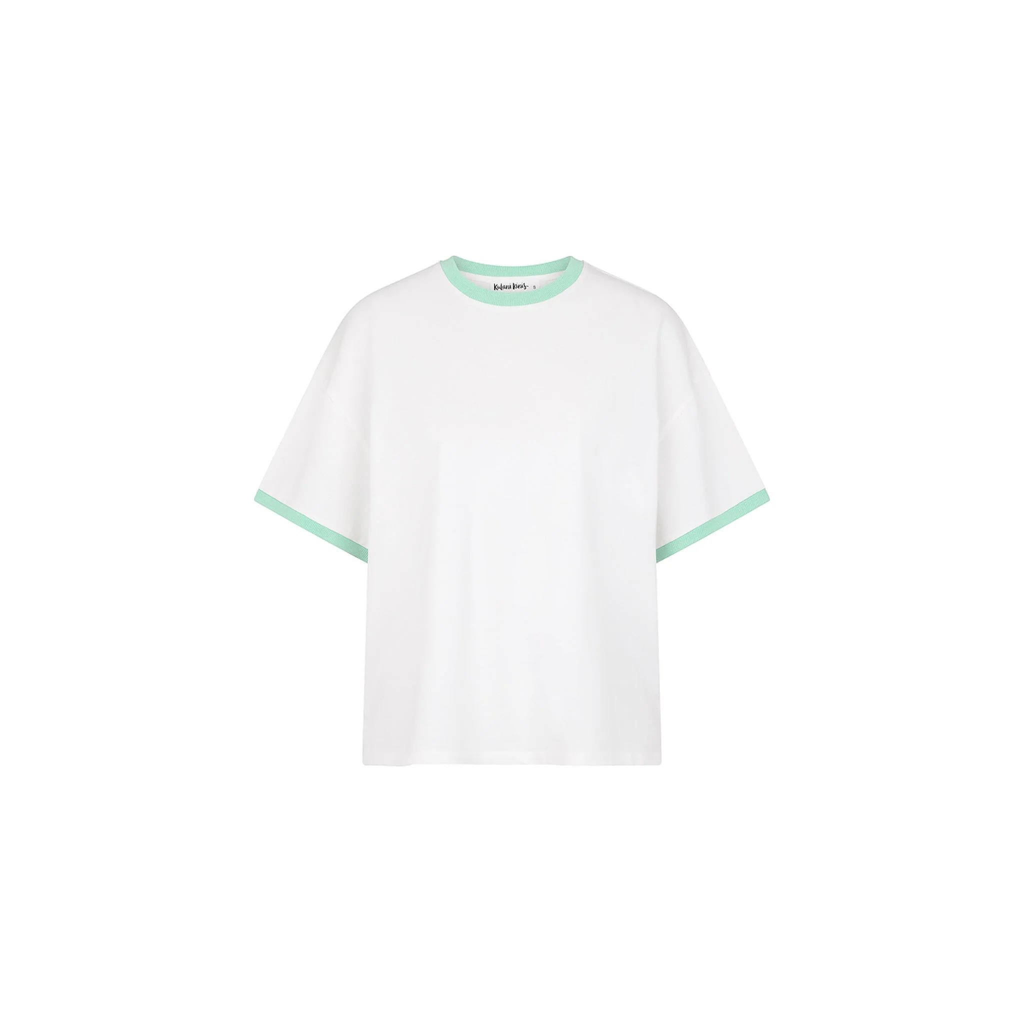 Kulani Kinis Kulani Kinis Boyfriend Bind Tee - Island Illusion Kulani Kinis Boyfriend Bind Tee - Island Illusion Splash Swimwear T-shirt