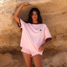 Kulani Kinis Kulani Kinis Boyfriend Bind Tee - Luna Belle Kulani Kinis Boyfriend Bind Tee - Luna Belle Splash Swimwear T-shirt