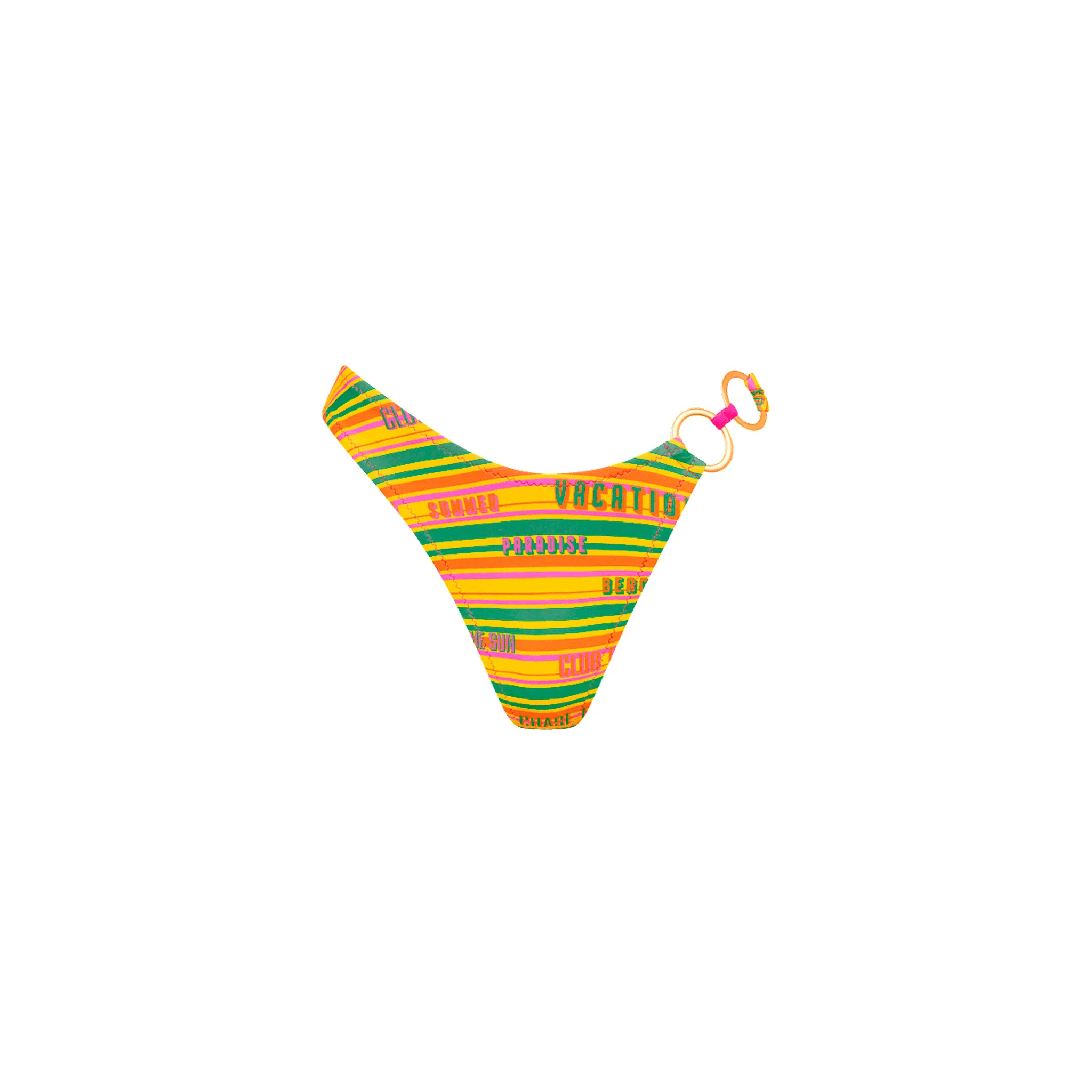 Kulani Kinis Kulani Kinis Duo Ring Thong Bikini Bottom - Sunshine Lover Kulani Kinis Duo Ring Thong Bikini Bottom - Sunshine Lover Splash Swimwear