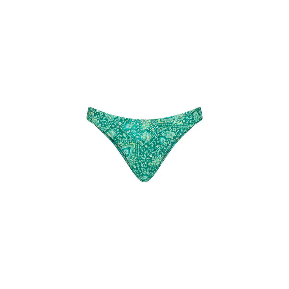 Kulani Kinis Kulani Kinis Emerald Aura Minimal Full Coverage Bikini Bottom Kulani Kinis Emerald Aura Minimal Full Coverage Bikini Bottom Splash Swimwear Bikini Bottoms