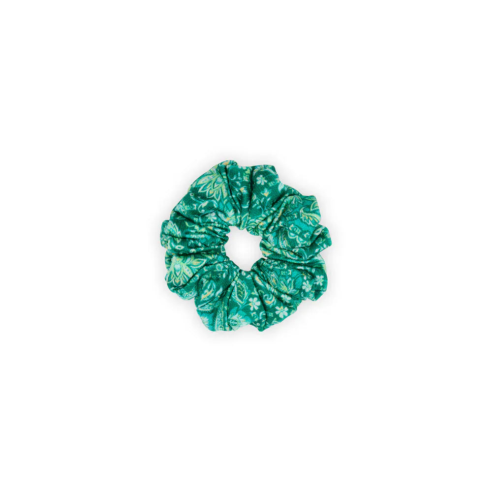 Kulani Kinis Kulani Kinis Emerald Aura Scrunchie HAIR112-EMAU Kulani Kinis Emerald Aura Scrunchie Splash Swimwear Accessories 840522521931