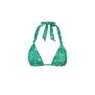 Kulani Kinis Kulani Kinis Emerald Aura Soft Knot Halter Bikini Top Kulani Kinis Emerald Aura Soft Knot Halter Bikini Top Splash Swimwear Bikini Tops