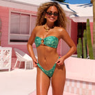 Kulani Kinis Kulani Kinis Emerald Aura Strapless Bandeau Bikini Top Kulani Kinis Emerald Aura Strapless Bandeau Bikini Top Splash Swimwear Bikini Tops