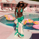 Kulani Kinis Kulani Kinis Emerald Springs Sarong Cover Up SAR101-EMSP Kulani Kinis Emerald Springs Sarong Cover Up Splash Swimwear Sarong 840522525359