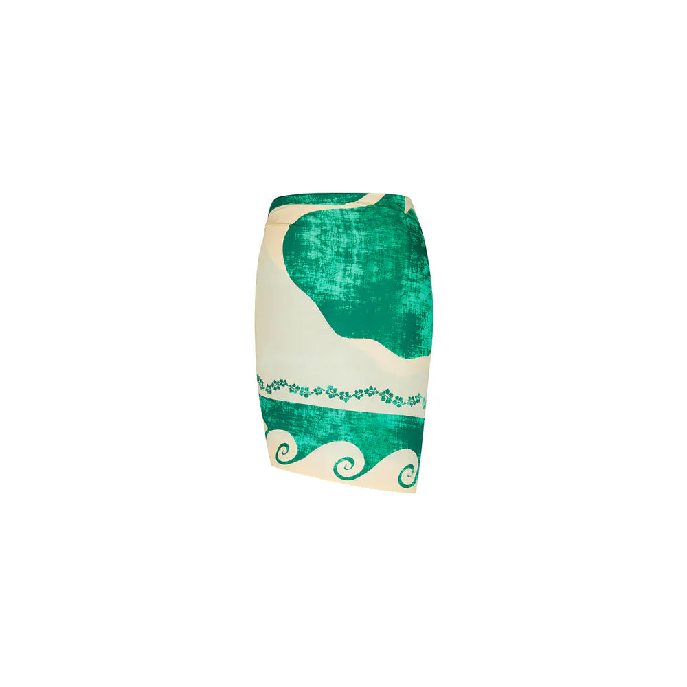 Kulani Kinis Kulani Kinis Emerald Springs Sarong Cover Up SAR101-EMSP Kulani Kinis Emerald Springs Sarong Cover Up Splash Swimwear Sarong 840522525359