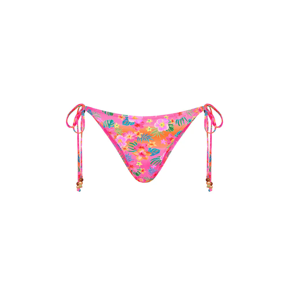 Kulani Kinis Kulani Kinis Full Coverage Tie Bikini Bottom - Summer Glow Kulani Kinis Full Coverage Tie Bikini Bottom - Summer Glow Splash Swimwear