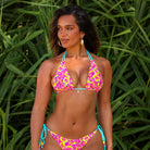 Kulani Kinis Kulani Kinis Full Coverage Tie Bikini Bottom - Sun Pop Kulani Kinis Full Coverage Tie Bikini Bottom - Sun Pop Splash Swimwear Bikini Bottoms