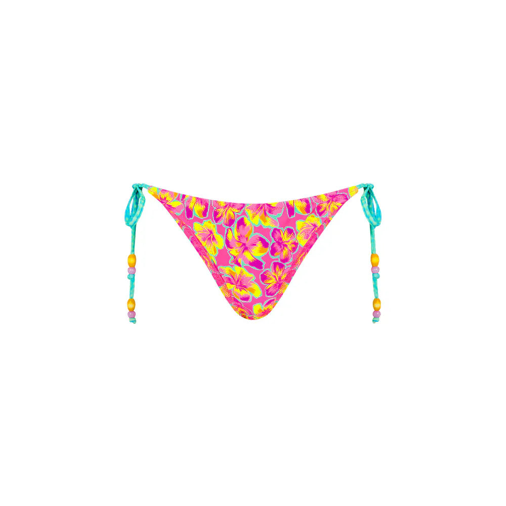 Kulani Kinis Kulani Kinis Full Coverage Tie Bikini Bottom - Sun Pop Kulani Kinis Full Coverage Tie Bikini Bottom - Sun Pop Splash Swimwear Bikini Bottoms