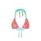 Kulani Kinis Kulani Kinis Halter Bralette Bikini Top - Sun Pop Kulani Kinis Halter Bralette Bikini Top - Sun Pop Splash Swimwear Bikini Tops