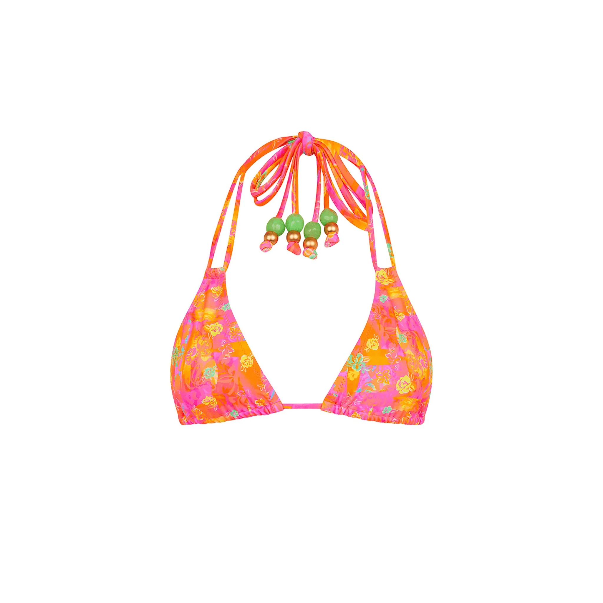 Kulani Kinis Kulani Kinis Halter Bralette Bikini Top - Sunrise Kiss Kulani Kinis Halter Bralette Bikini Top - Sunrise Kiss Splash Swimwear Bikini Tops
