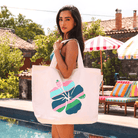 Kulani Kinis Kulani Kinis Large Beach Tote - Vacay Spritz 17590 Kulani Kinis Large Beach Tote - Vacay Spritz Splash Swimwear Bags O/S