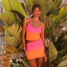 Kulani Kinis Kulani Kinis Layered Mesh Cami - Tropical Heatwave Kulani Kinis Layered Mesh Cami - Tropical Heatwave Splash Swimwear