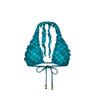 Kulani Kinis Kulani Kinis Lettuce Edge Halter Bikini Top - Tropic Dip Kulani Kinis Lettuce Edge Halter Bikini Top - Tropic Dip Splash Swimwear Bikini Tops