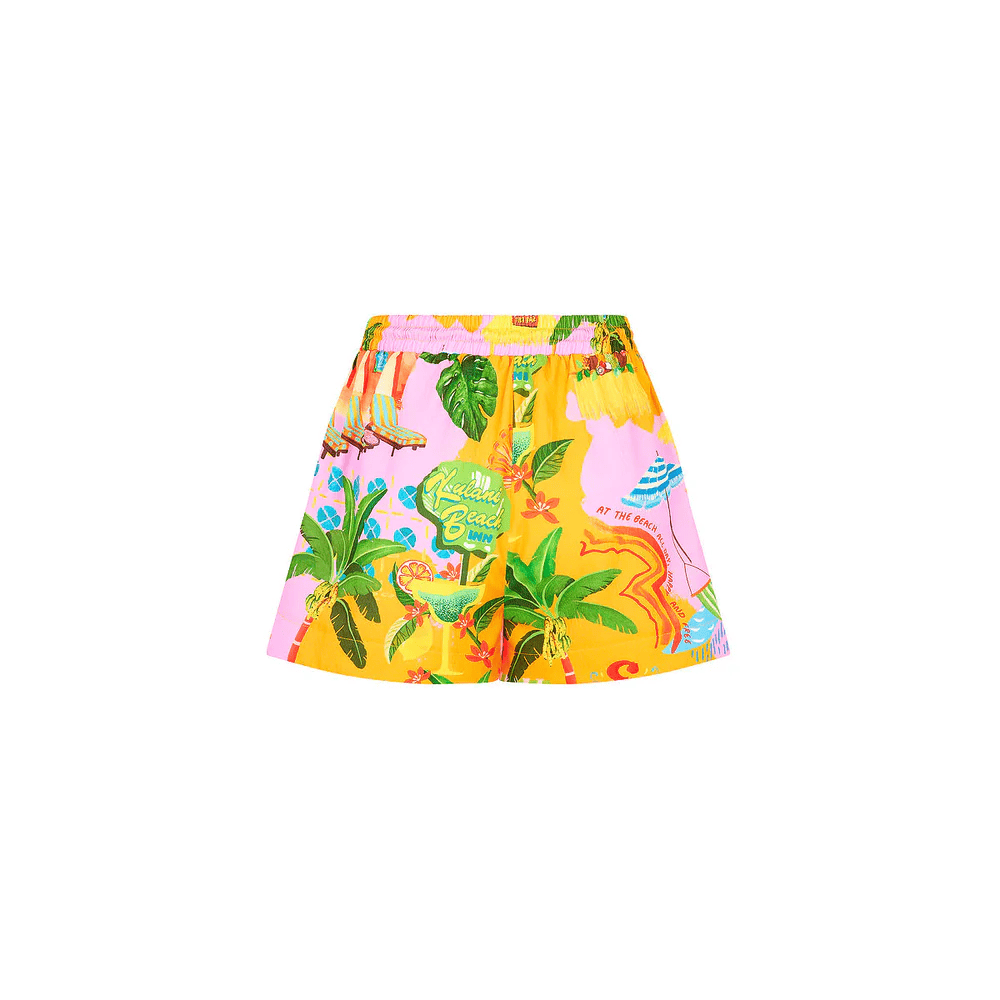Kulani Kinis Kulani Kinis Lightweight Summer Shorts - Sunlit Spritz Kulani Kinis Lightweight Summer Shorts - Sunlit Spritz Splash Swimwear