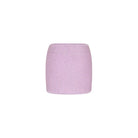 Kulani Kinis Kulani Kinis Lilac Glimmer Mini Twist Knit Sarong Skirt Kulani Kinis Lilac Glimmer Mini Twist Knit Sarong Skirt Splash Swimwear Skirts
