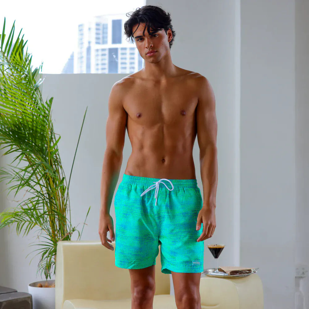 Kulani Kinis Kulani Kinis Men's Swim Trunks - Summer Seas Kulani Kinis Men's Swim Trunks - Summer Seas Splash Swimwear Boardshorts