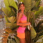 Kulani Kinis Kulani Kinis Mesh Mini Skirt -Tropical Heatwave Kulani Kinis Mesh Mini Skirt -Tropical Heatwave Splash Swimwear