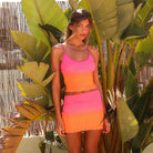 Kulani Kinis Kulani Kinis Mesh Mini Skirt -Tropical Heatwave Kulani Kinis Mesh Mini Skirt -Tropical Heatwave Splash Swimwear