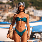 Kulani Kinis Kulani Kinis Minimal Full Coverage Bikini Bottom -Laguna Haze Kulani Kinis Minimal Full Coverage Bikini Bottom -Laguna Haze Splash Swimwear Bikini Bottoms