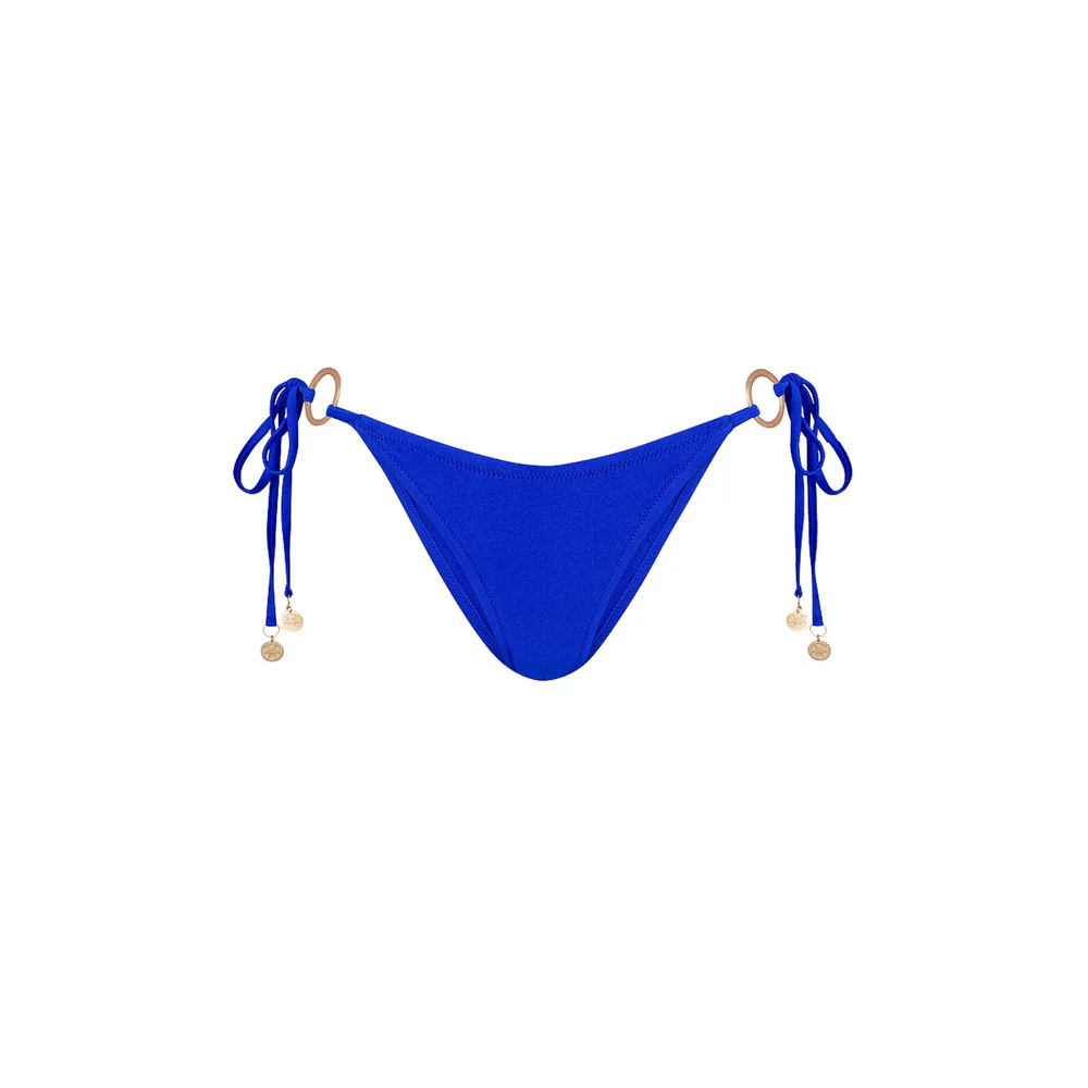 Kulani Kinis Kulani Kinis Ring Cheeky Tie Bikini Bottom -Blue Lagoon Kulani Kinis Ring Cheeky Tie Bikini Bottom -Blue Lagoon Splash Swimwear