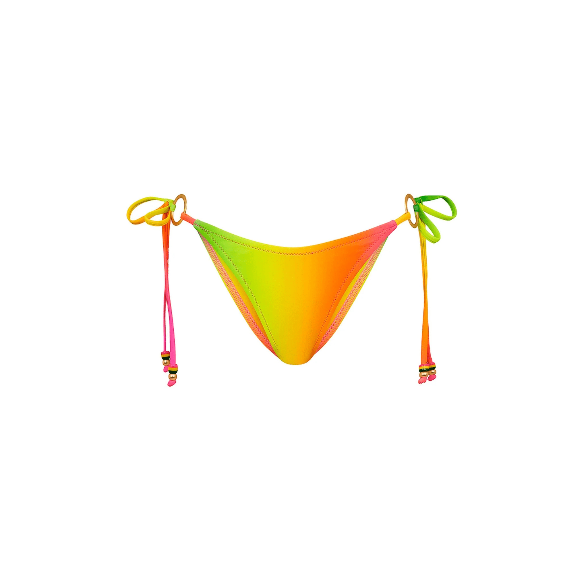 Kulani Kinis Kulani Kinis Ring Cheeky Tie Bikini Bottom - Island Escape Kulani Kinis Ring Cheeky Tie Bikini Bottom - Island Escape Splash Swimwear