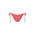 Kulani Kinis Kulani Kinis Scallop Strawberry Siesta Crochet Cheeky Tie Bikini Bottom Kulani Kinis Scallop Strawberry Siesta Crochet Cheeky Tie Bikini Bottom Splash Swimwear Bikini Bottoms