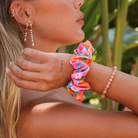 Kulani Kinis Kulani Kinis Scrunchie - Summer Glow HAIR112 Kulani Kinis Scrunchie - Summer Glow Splash Swimwear Head Band O/S