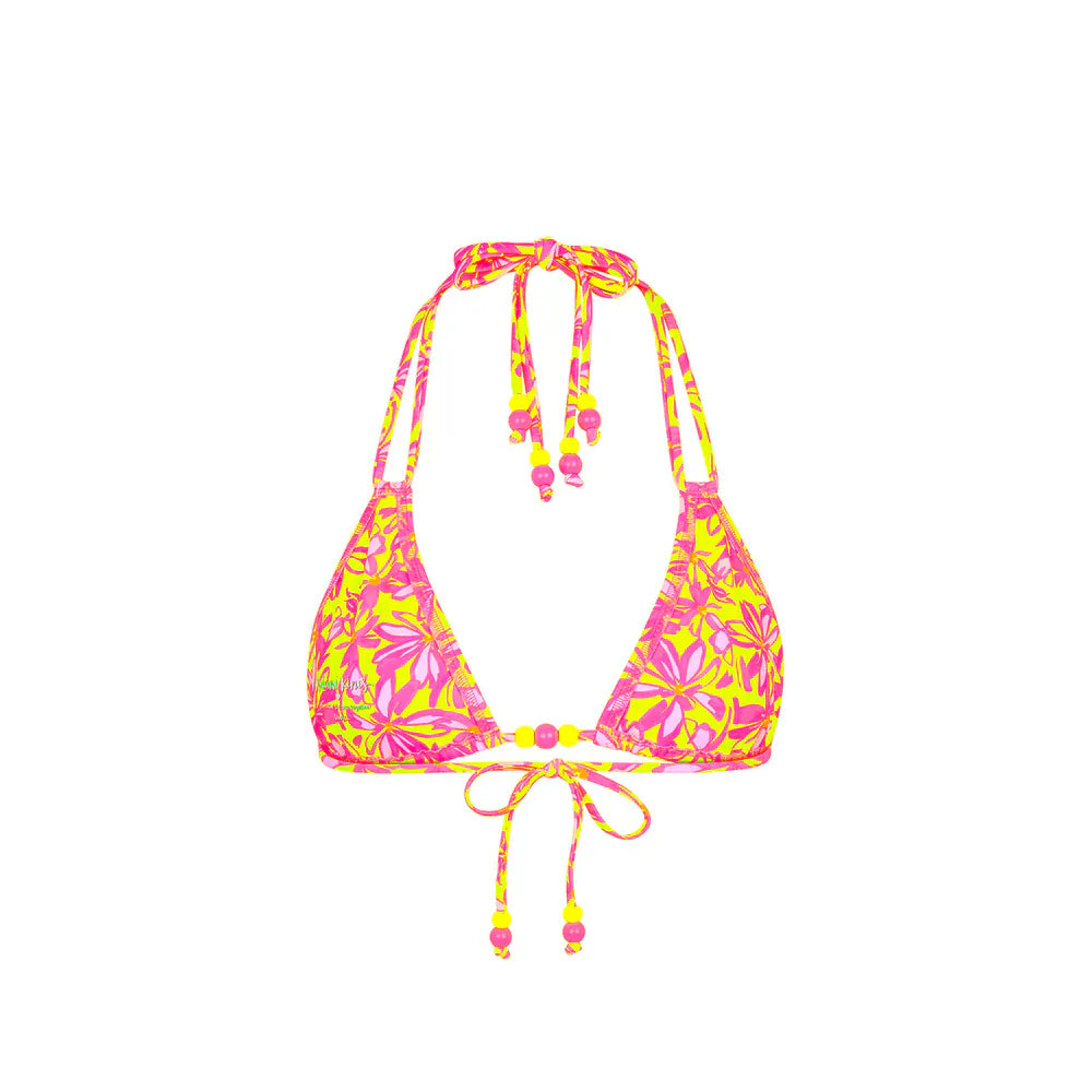 Kulani Kinis Kulani Kinis Sherbet Skies Halter Bralette Bikini Top Kulani Kinis Sherbet Skies Halter Bralette Bikini Top Splash Swimwear Bikini Tops