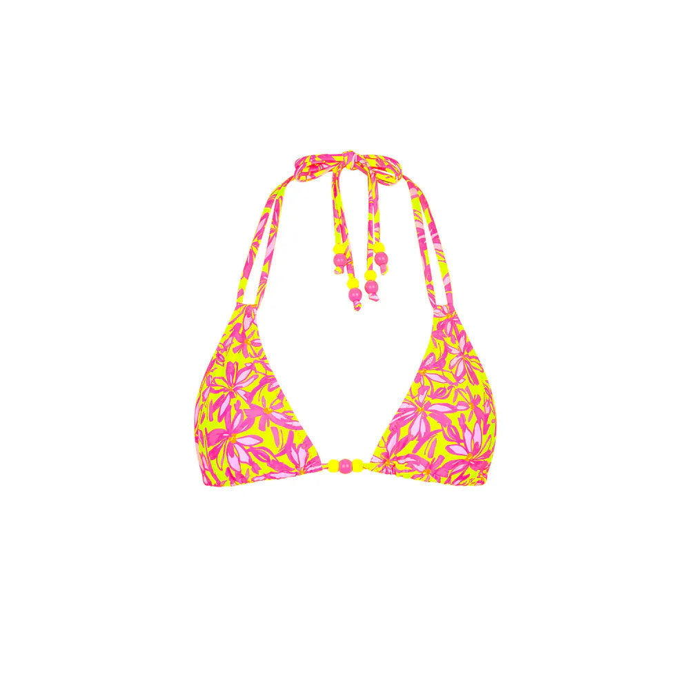 Kulani Kinis Kulani Kinis Sherbet Skies Halter Bralette Bikini Top Kulani Kinis Sherbet Skies Halter Bralette Bikini Top Splash Swimwear Bikini Tops
