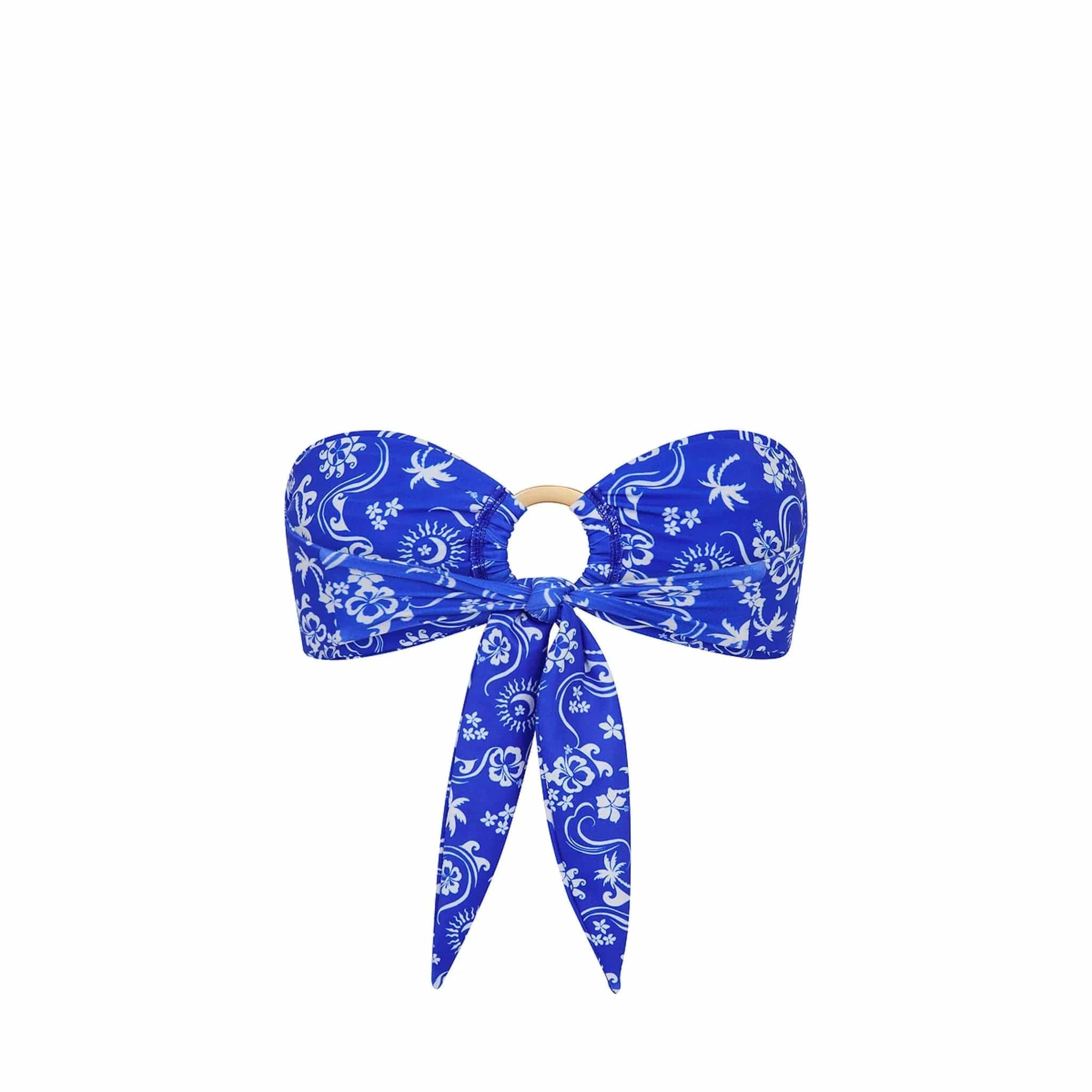 Kulani Kinis Kulani Kinis Strapless Bandeau Bikini Top - Surfside Kulani Kinis Strapless Bandeau Bikini Top - Surfside Splash Swimwear