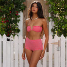Kulani Kinis Kulani Kinis Strawberry Siesta Micro Swim Short Kulani Kinis Strawberry Siesta Micro Swim Short Splash Swimwear Shorts
