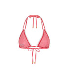 Kulani Kinis Kulani Kinis Strawberry Siesta Scallop Crochet Halter Bikini Top Kulani Kinis Strawberry Siesta Scallop Crochet Halter Bikini Top Splash Swimwear Bikini Tops