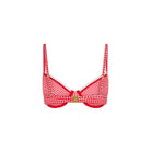 Kulani Kinis Kulani Kinis Strawberry Siesta Scallop Crochet Underwire Bra Bikini Top Kulani Kinis Strawberry Siesta Scallop Crochet Underwire Bra Bikini Top Splash Swimwear Bikini Tops