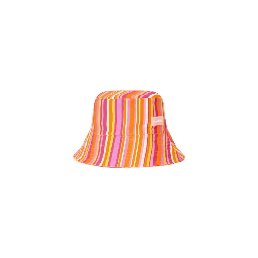 Kulani Kinis Kulani Kinis Sugar Stripe Bucket Hat Kulani Kinis Sugar Stripe Bucket Hat Splash Swimwear Hats