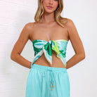 Kulani Kinis Kulani Kinis Summer Bandana Scarf Top - Neon Splice 17493-NESP-OS Kulani Kinis Summer Bandana Scarf Top - Neon Splice Splash Swimwear Accessories O/S 73329131010073