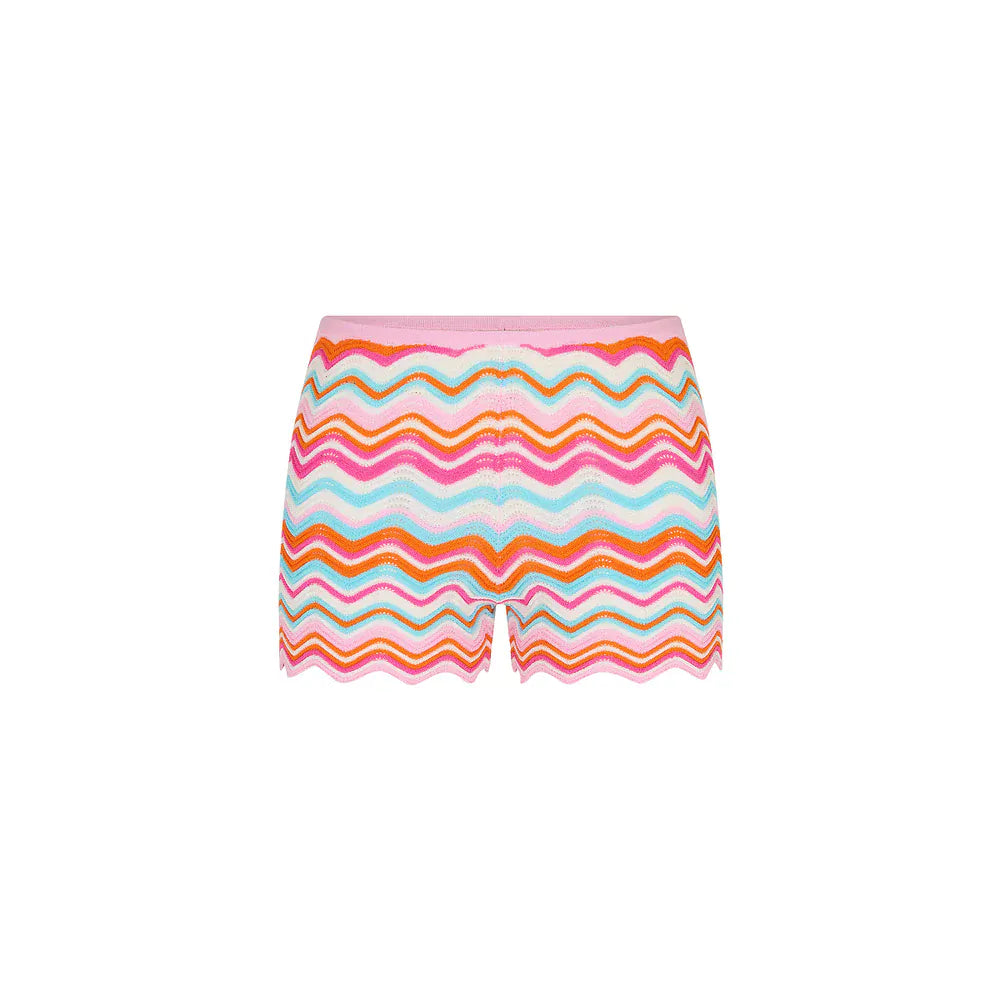 Kulani Kinis Kulani Kinis Sunset Wave Knit Micro Short Kulani Kinis Sunset Wave Knit Micro Short Splash Swimwear Womens Shorts