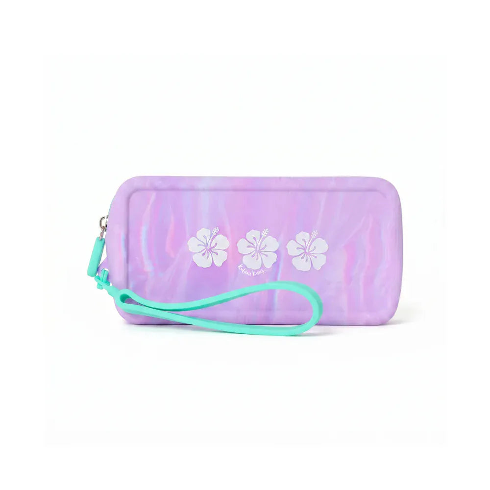 Kulani Kinis Kulani Kinis Swirly Girl Jelly Pouch 17676-SWGI Kulani Kinis Swirly Girl Jelly Pouch Splash Swimwear Bags 840522525373