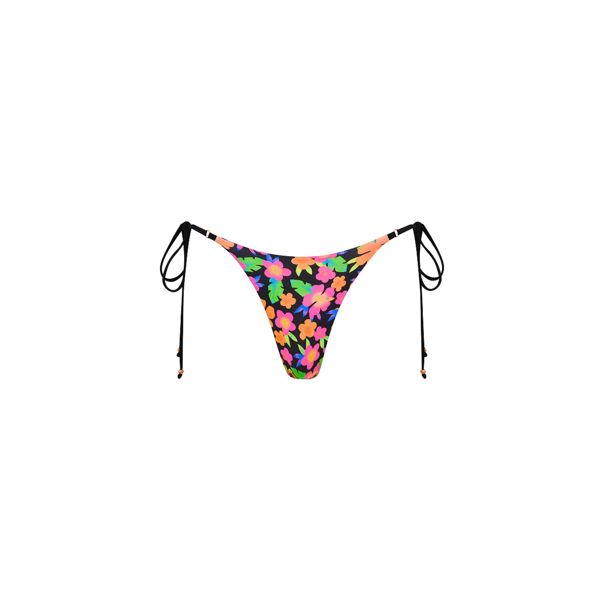 Kulani Kinis Kulani Kinis Thong Tie Side Bikini Bottom - Midnight Glow Kulani Kinis Thong Tie Side Bikini Bottom - Midnight Glow Splash Swimwear