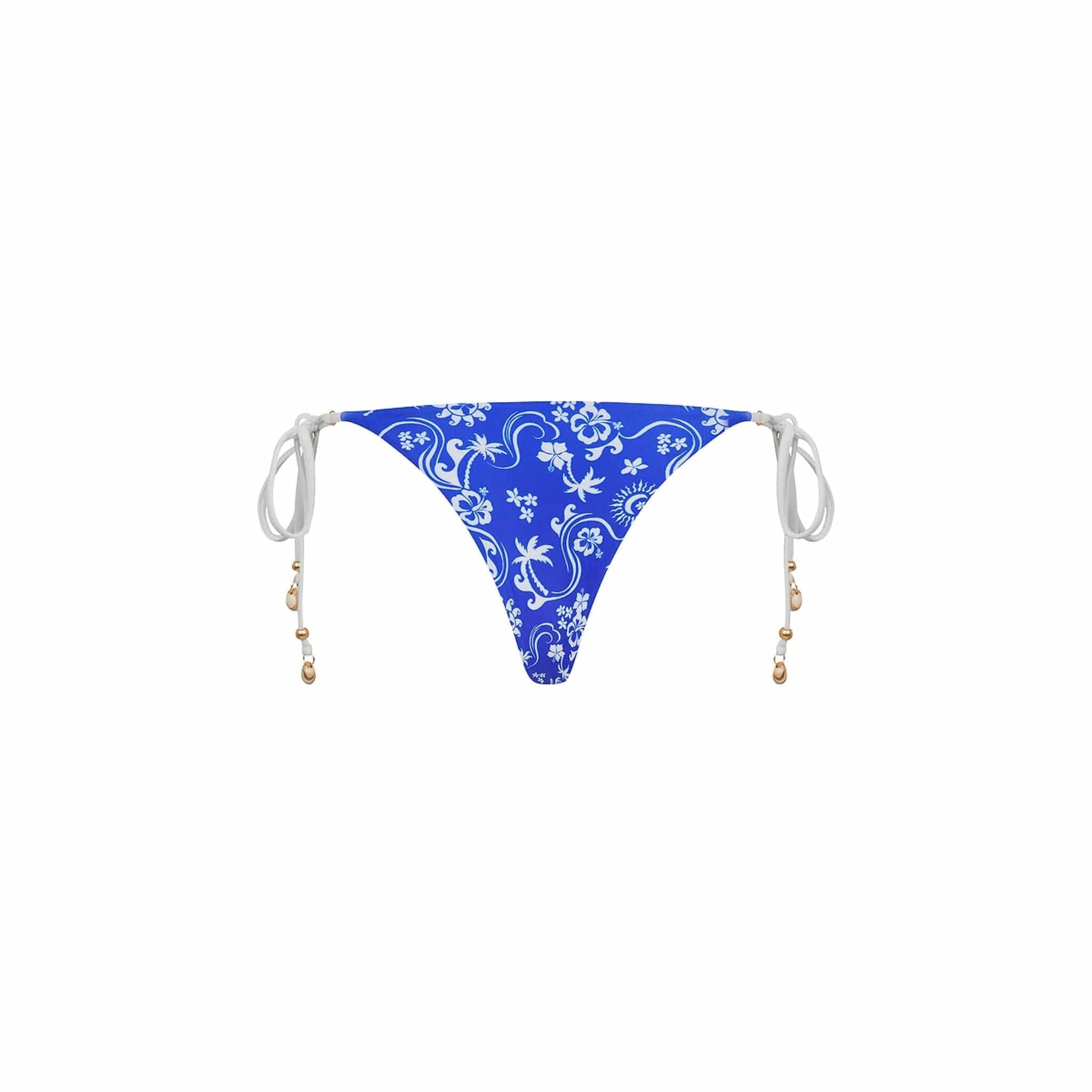 Kulani Kinis Kulani Kinis Thong Tie Side Bikini Bottom - Surfside Kulani Kinis Thong Tie Side Bikini Bottom - Surfside Splash Swimwear
