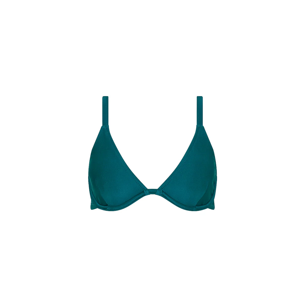 Kulani Kinis Kulani Kinis Underwire Triangle D+ Bikini Top - Laguna Haze Kulani Kinis Underwire Triangle D+ Bikini Top - Laguna Haze Splash Swimwear Bikini Tops