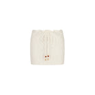 Kulani Kinis Kulani Kinis Whipped White Crochet Lace Knit Mini Skirt Kulani Kinis Whipped White Crochet Lace Knit Mini Skirt Splash Swimwear Skirts