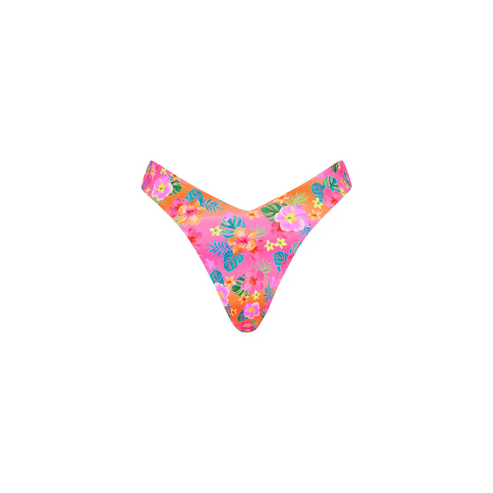 Kulani Kinis Kulani Kinis Y Cheeky Bikini Bottom - Summer Glow Kulani Kinis Y Cheeky Bikini Bottom - Summer Glow Splash Swimwear
