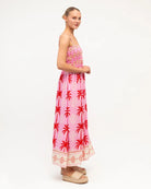 Label of Love Label of Love Pink Palms Maxi Dress Label Of Love Chocolate Bloom Maxi Dress Splash Swimwear Dresses
