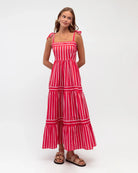 Label of Love Label of Love Sicilian Stripe Maxi Dress Label Of Love Chocolate Bloom Maxi Dress Splash Swimwear Dresses