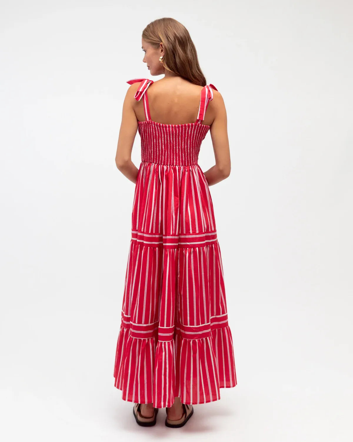 Label of Love Label of Love Sicilian Stripe Maxi Dress Label Of Love Chocolate Bloom Maxi Dress Splash Swimwear Dresses