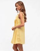 Label of Love Paper Heart Pleated Short Dress Paper Heart Pleated Short Dress Splash Swimwear Tops