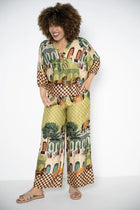 Lacassa Lacassa Carnival Pant 6655 Carnival Top | Lacassa Splash Swimwear Pants Green / S/M
